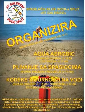 aktinvosti spasilačkog kluba 2014