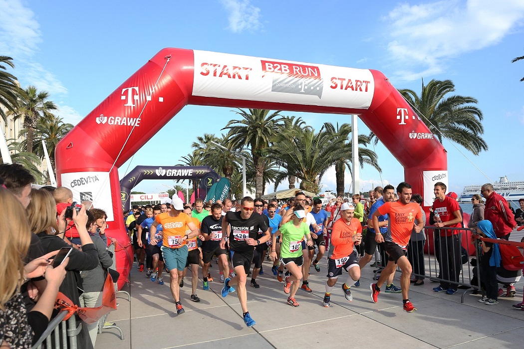 19.05.2016.,Split- Riva, utrka B2B run. Photo: Miranda Cikotic/PIXSELL,